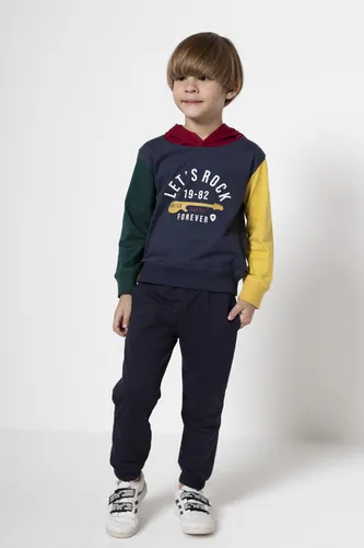 CONJUNTO BLUSA COM CAPUZ E CALÇA MOLETINHO BANANA DANGER 53205