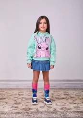 SHORT SAIA CÓS ELÁSTICO ANIMÊ N4595