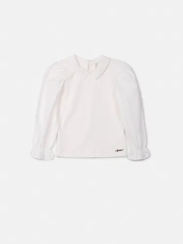 BLUSA ML ESSENTIALS COM GOLA ANIMÊ N4655