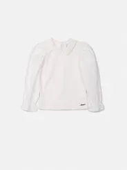 BLUSA ML ESSENTIALS COM GOLA ANIMÊ N4655