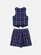 CONJUNTO COLETE E SHORT SAIA JACQUARD XADREZ ANIMÊ N4821