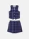CONJUNTO COLETE E SHORT SAIA JACQUARD XADREZ ANIMÊ N4821