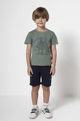 CONJUNTO CAMISETA MOLETINHO BANANA DANGER 53261