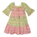 VESTIDO MANGA BARRADO CEREJINHA PRECOCE M2VT5399