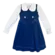 CONJUNTO VESTIDO E CAMISA GOLA BABADINHO PRECOCE MCJ5341