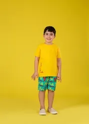 CONJUNTO T-SHIRT E SHORT MAMMA MIA PRECOCE MCO5449