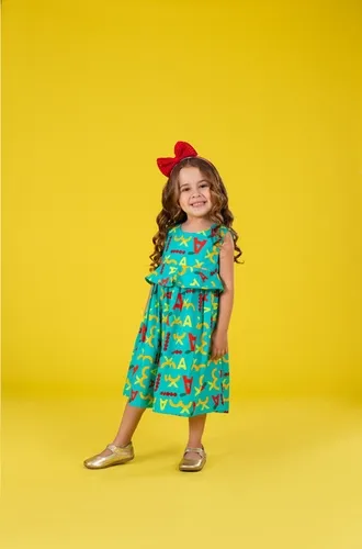 VESTIDO PALA BABADOS MAMMA MIA PRECOCE MVT5342