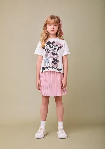 CONJUNTO MC BLUSA MICKEY E MINNIE SAIA ANIMÊ N4869