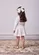 CONJUNTO BLUSA CANELADA E SAIA TWEED ANIMÊ P6078