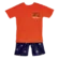 CONJUNTO T-SHIRT HAMBURGUINHO E SHORT PRECOCE MCO5452