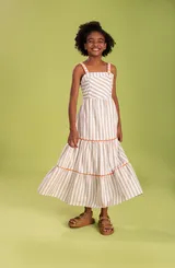 VESTIDO COM RECORTES NA PALA PRECOCE LVT5599