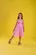 VESTIDO COM VIÉS E DETALHE TULIPA PRECOCE M2VT5561
