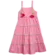 VESTIDO COM VIÉS E DETALHE TULIPA PRECOCE M2VT5561