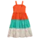 VESTIDO COM RECORTES BABADINHO SOBREPOSIÇÃO PRECOCE M2VT5558