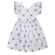 VESTIDO SIANINHA NA MANGA E LAÇOS NAS COSTAS PRECOCE MVT5530