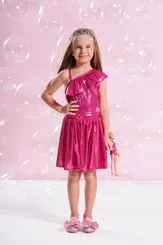 SAIA SHORT MALHA SHINE BARBIE PITUCHINHUS 40114
