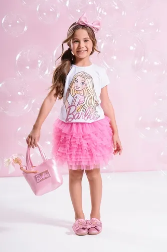 BLUSA COTTON BARBIE CRISTAIS PITUCHINHUS 40139