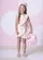 SAIA SHORT TRICOLINE BABADO E CRISTAL PITUCHINHUS 29487