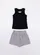 CONJUNTO REGATA RIB E SHORT TRICOLINE LISTRADO PITUCHINHUS 29503