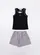 CONJUNTO REGATA RIB E SHORT TRICOLINE LISTRADO PITUCHINHUS 29503