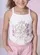 BLUSA ALÇA RIB BOUQUET FLORES LAÇO BORDADO PITUCHINHUS 29499