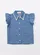 CAMISETA GOLA BORDADO PÉROLAS E CRISTAIS PITUCHINHUS 29507