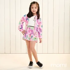CONJUNTO BLUSA/SHORT OFF/ESTAMPADO