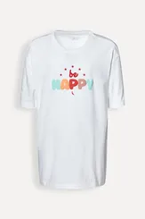 CAMISETA MENINA ESTAMPA BE HAPPY RESERVA 0098529