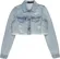 JAQUETA DENIM CROPPED