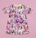 VESTIDO TIE DYE LOONES TUNES ROSA
