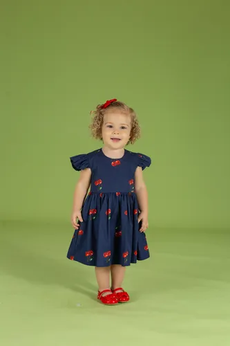 VESTIDO DECOTE COSTAS EST. CEREJA PRECOCE BVT5652