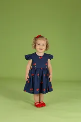 VESTIDO DECOTE COSTAS EST. CEREJA PRECOCE BVT5652