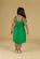 VESTIDO COM APLIQUE STRASS E SAIA TULE PRECOCE M2VT5680