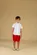 CONJUNTO CAMISA E BERMUDA CARGO VERMELHO PRECOCE MCO5703