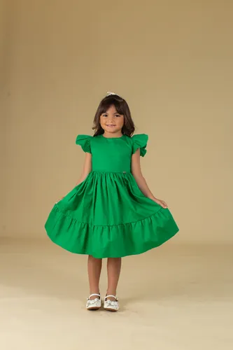 VESTIDO COSTAS COM DECOTE AMARRAÇÃO E LASTEX PRECOCE MVT5668