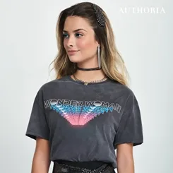 T-SHIRT LAVADO WONDER WOMAN