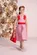 VESTIDO ALGODÃO LISTRADO MAXI LAÇOS NATAL PITUCHINHUS 29391