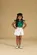 CONJUNTO BLUSA LAÇOS CANDY E SAIA SHORT OFF WHITE PRECOCE M2CJ5677