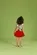 CONJUNTO BLUSA ESTAMPADA E SHORT VERMELHO PRECOCE MCJ5660