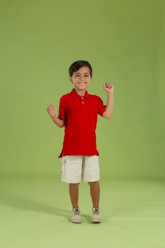CONJUNTO BLUSA POLO E BERMUDA CARGO PRECOCE MCO5705