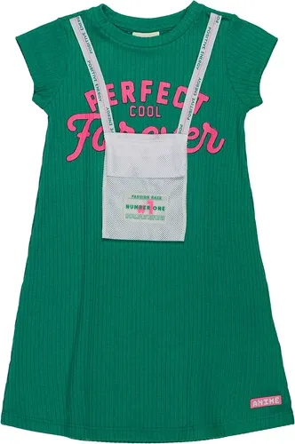VESTIDO T DRESS C/ BOLSA VERDE