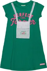 VESTIDO T DRESS C/ BOLSA VERDE