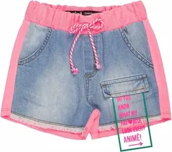 SHORT JEANS C/ MOLETOM NEON NEON