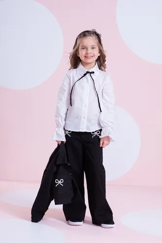 CAMISA TRICOLINE LAÇOS BORDADOS VELUDO PITUCHINHUS 30058