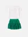 CONJUNTO BLUSA SAIA BABADO ANIME N5708