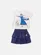 CONJUNTO BLUSÃO T-SHIT ELSA E SAIA BABADO ANIMÊ P6548