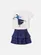 CONJUNTO BLUSÃO T-SHIT ELSA E SAIA BABADO ANIMÊ P6548