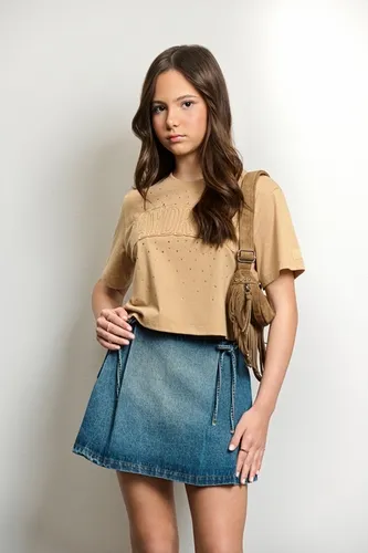 T-SHIRT CROPPED BRILHO AUTHORIA R5601