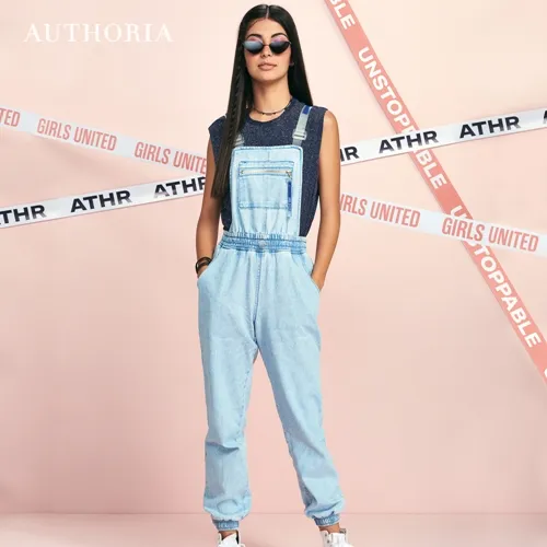 JARDINEIRA DENIM BLUE