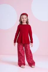 BLUSA TRICOT SEM COSTURA LAÇOS LINX  PITUCHINHUS 30043